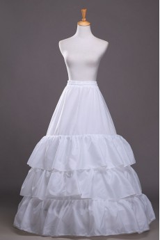 A-Line 3 Tier Floor Length Underskirt Slip/Wedding Petticoat