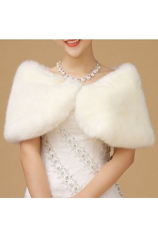 Nice Faux Fur With Pear Wedding/Party / Evening Wrap/Shawl