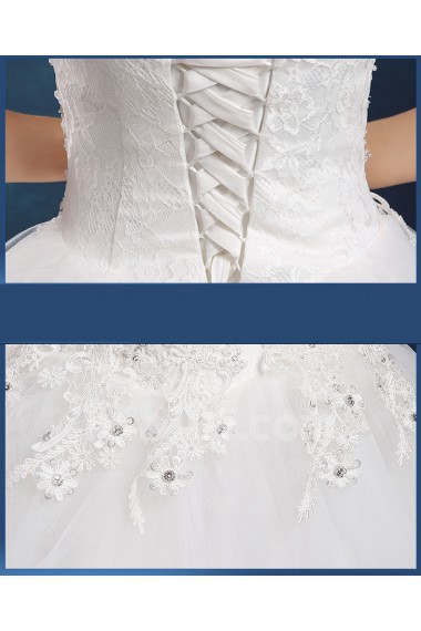 Tulle Sweetheart Floor Length Sleeveless Ball Gown Dress with Sequins