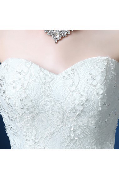 Organza, Lace Sweetheart Floor Length Sleeveless Ball Gown Dress with Sequins