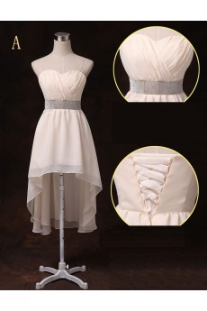 Taffeta Chiffon Short/Minin A-line Dress