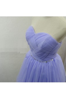 Tulle Short/Minin Sweetheart Sleeveless Ball Gown Dress with Rhinestone
