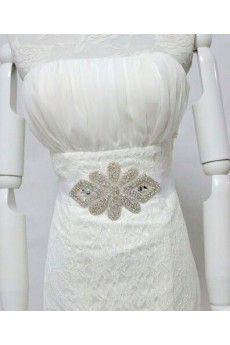 Luxurious Handmade Rhinestone Wedding Sash