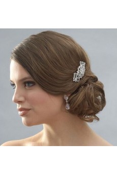 Alloy Rhinestone Combs Wedding Headpieces