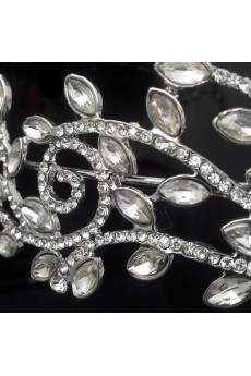 Alloy Crystal Crown Wedding Headpieces with Rhinestone