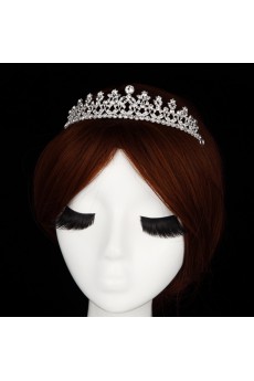 Alloy Crown Wedding Headpieces with Rhinestone