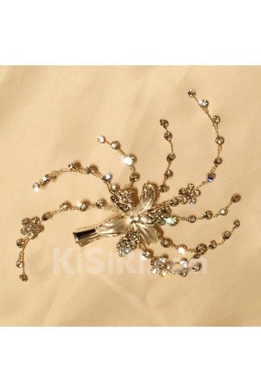 Alloy Wedding Headpieces with Rhinestone