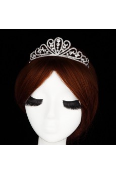 Alloy Crown Wedding Headpieces with Rhinestone