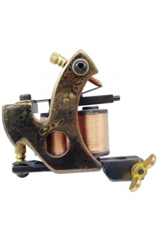 Professional Tattoo Machines Kit Completed with 2 Tattoo Machine Guns and 7 Colors