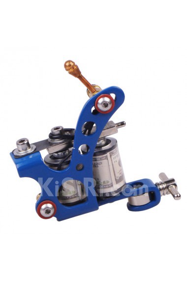 Professional Tattoo Machines Kit Completed Set with 3 Tattoo Guns and 4 Colors for Lining and Shading