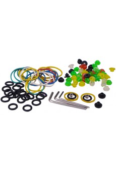 Professional Tattoo Gun Kit for Lining and Shading with 7 Colors