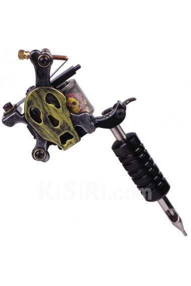 Professional Lining and Shading Tattoo Gun Kit with Digital Power Supply and 7 Colors