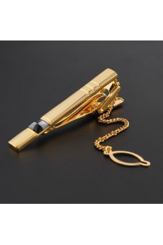 Men's Crystal Metal Tie Bar