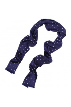 Men's Blue Silk Cravat  