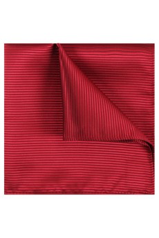 Men's Crimson Microfiber Pocket Square  