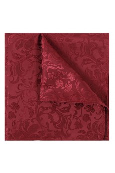 Men's Jujube Red Microfiber Pocket Square 