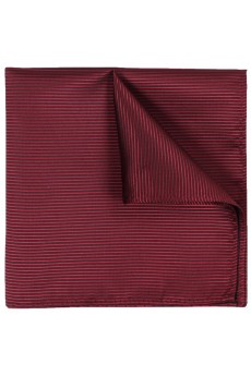 Men's Jujube Red Microfiber Pocket Square 