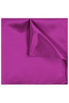 Men's Purple Microfiber Pocket Square 