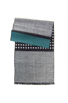 Men's Gray Cotton Scarf