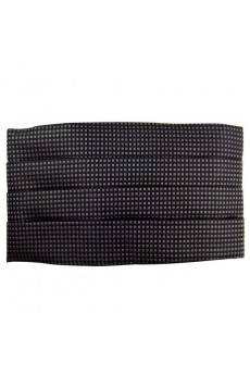 Men's Black Microfiber Waistband 