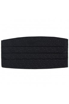 Men's Black Microfiber Waistband  