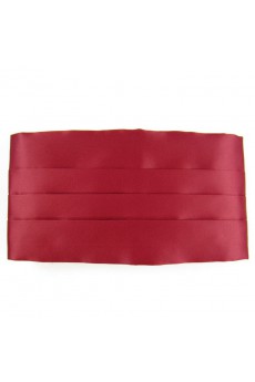 Men's Red Microfiber Waistband  