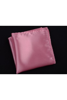 Pink Microfiber Pocket Square