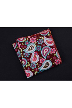 Pink Cotton, Linen Pocket Square