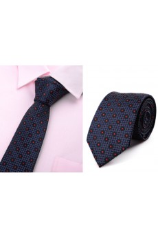 Gray Polka Dot Microfiber Necktie