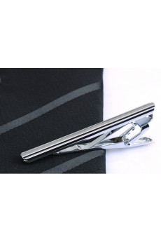 Silver Metal Tie Bar