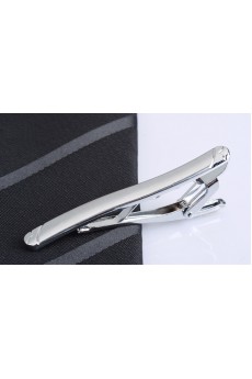 Silver Metal Tie Bar