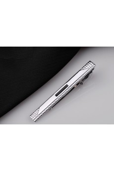 Silver Metal Tie Bar