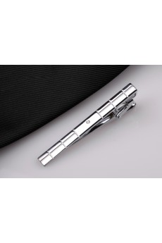 Silver Metal Tie Bar