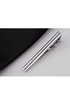 Silver Metal Tie Bar