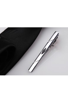 Silver Metal Tie Bar