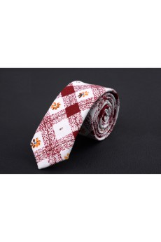 Pink Floral Silk Novelty Tie