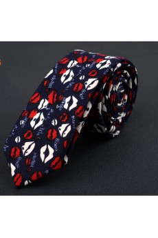 Blue Floral Silk Novelty Tie