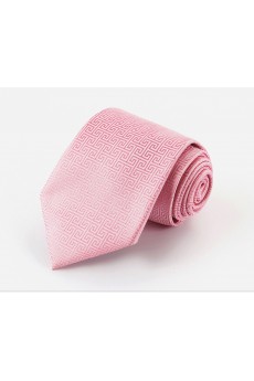 Pink Floral Cotton & Polyester NeckTie