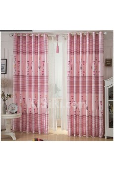 Polka Dot Energy Saving Made to Measure Curtain (Two Panels)