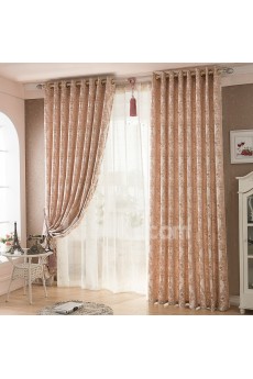 Floral Energy Saving Made to Measure Curtain (Two Panels)