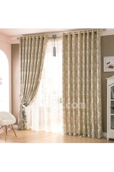 Floral Energy Saving Made to Measure Curtain (Two Panels)