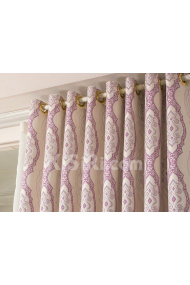 Floral Energy Saving Made to Measure Curtain (Two Panels)