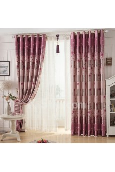 Striped Energy Saving Made to Measure Curtain (Two Panels)