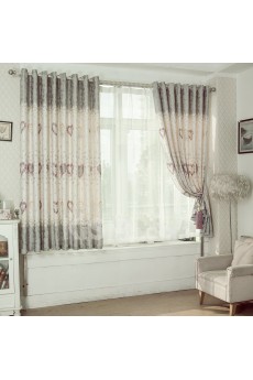 Polka Dot Energy Saving Made to Measure Curtain (Two Panels)