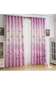 Leaf Energy Saving Made to Measure Curtain (Two Panels)