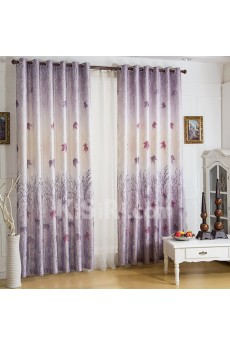 Leaf Energy Saving Made to Measure Curtain (Two Panels)