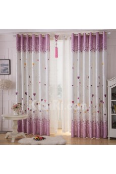 Polka Dot Energy Saving Made to Measure Curtain (Two Panels)