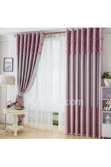 Solid Energy Saving Made to Measure Curtain (Two Panels)