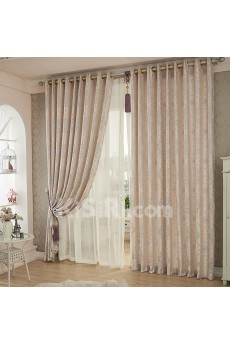 Floral Energy Saving Made to Measure Curtain (Two Panels)