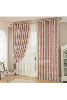 Floral Energy Saving Made to Measure Curtain (Two Panels)